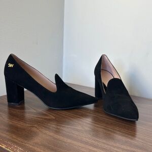 ❗️SOLD Stuart Weitzman Black Suede Heels